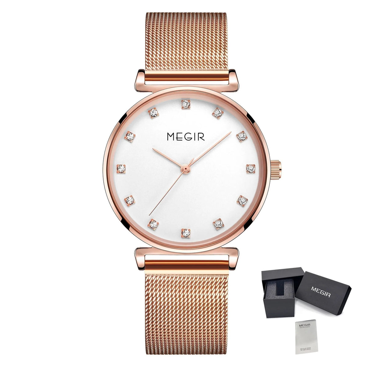 Women's Rose Mesh Dress Watch | Valthera Watches
