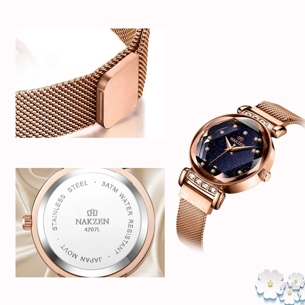 Women's Starry Sky Diamond Watch | Valthera Watches