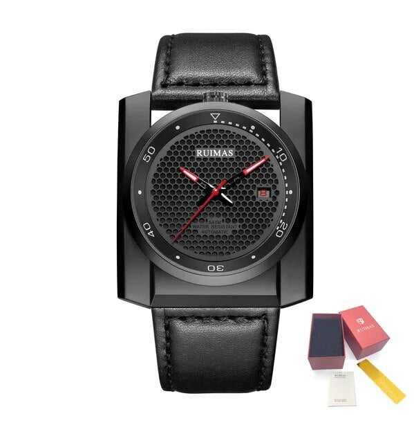 Men's Automatic Leather Business Watch | Valthera Watches