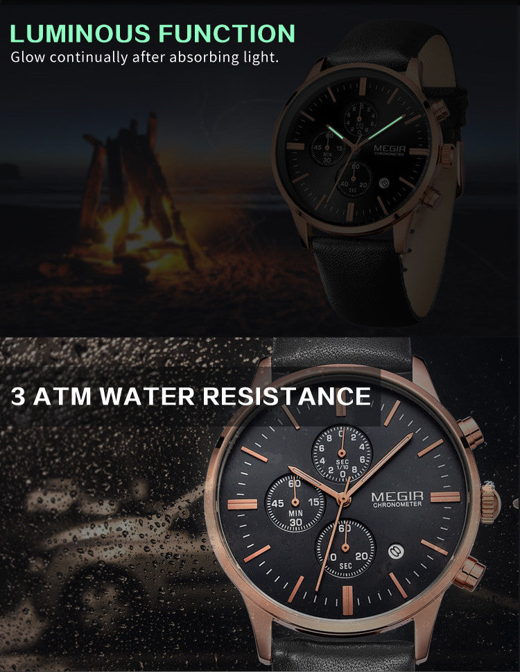 Men's Luminous Military Sport Watch | Valthera Watches