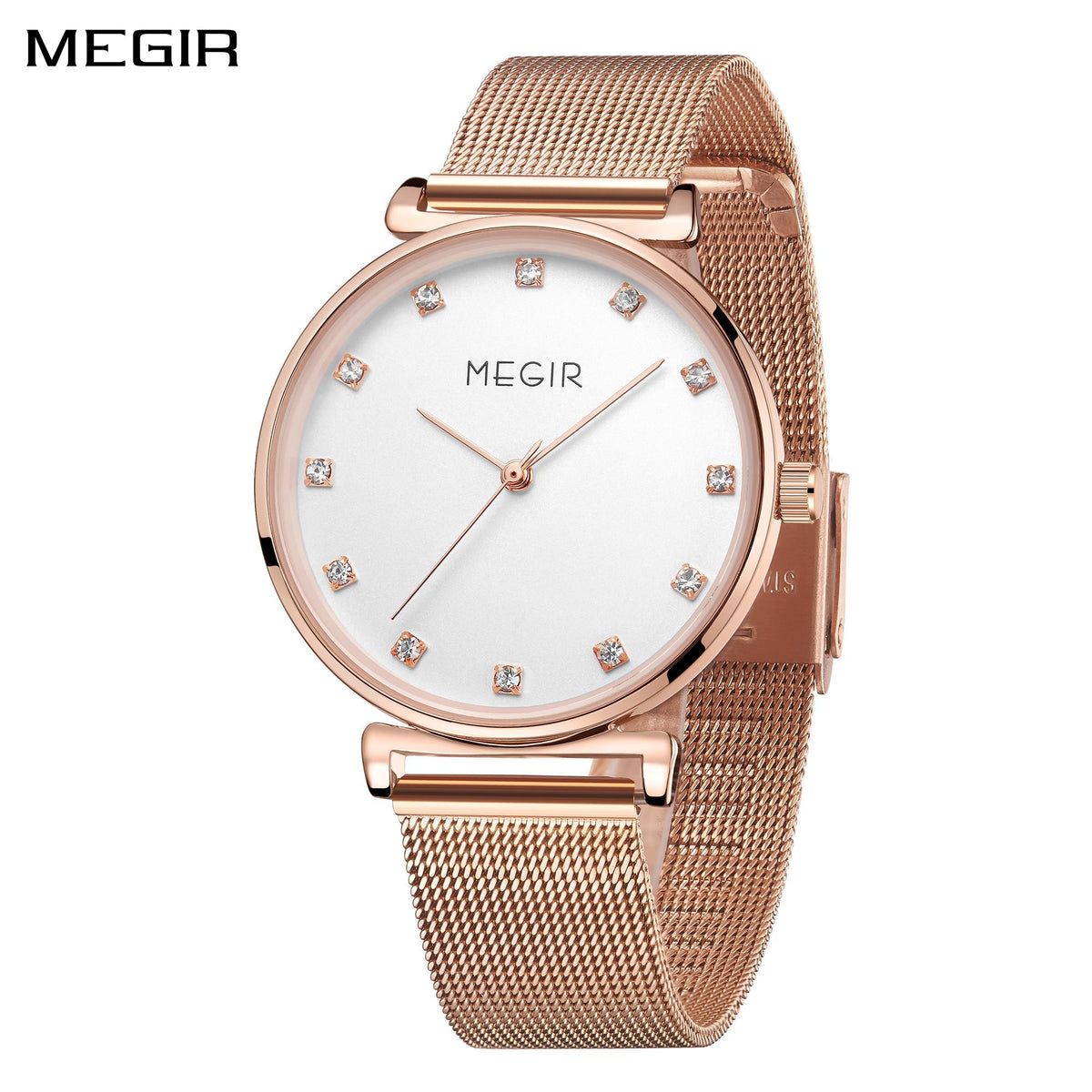 Women's Rose Mesh Dress Watch | Valthera Watches