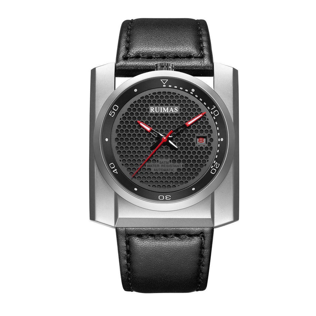 Men's Automatic Leather Business Watch | Valthera Watches