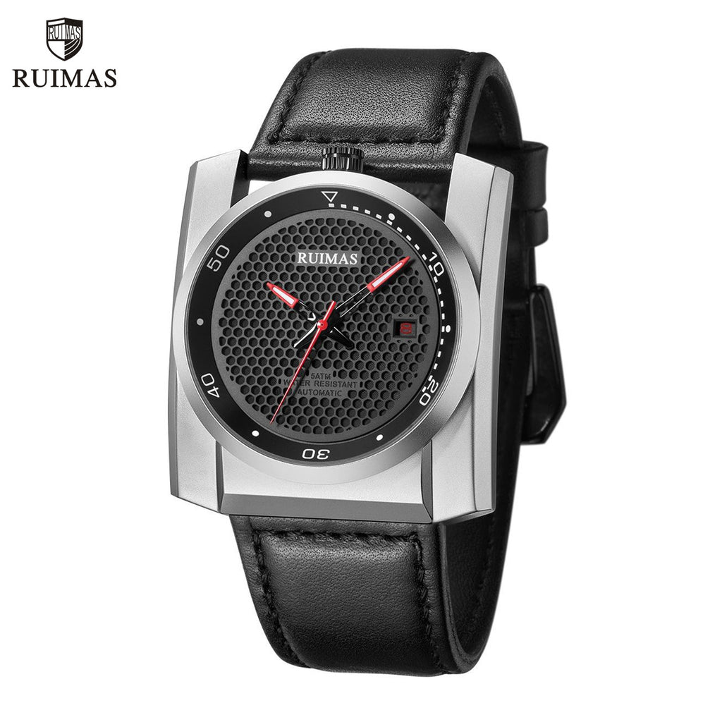 Men's Automatic Leather Business Watch | Valthera Watches