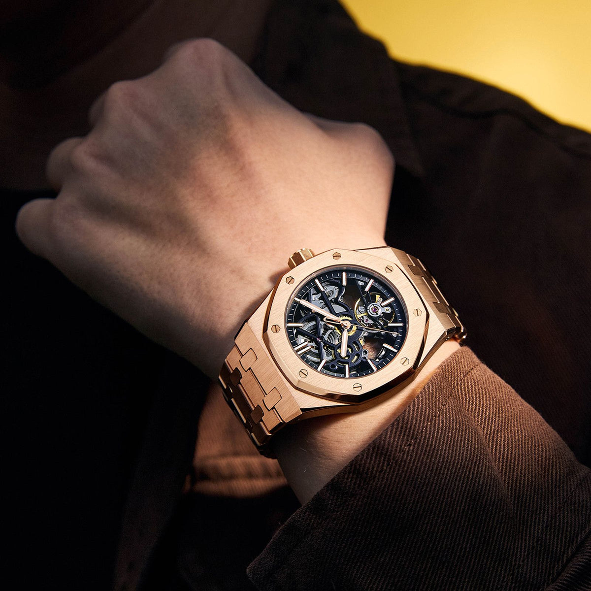 Men's Automatic Skeleton Watch | Valthera Watches