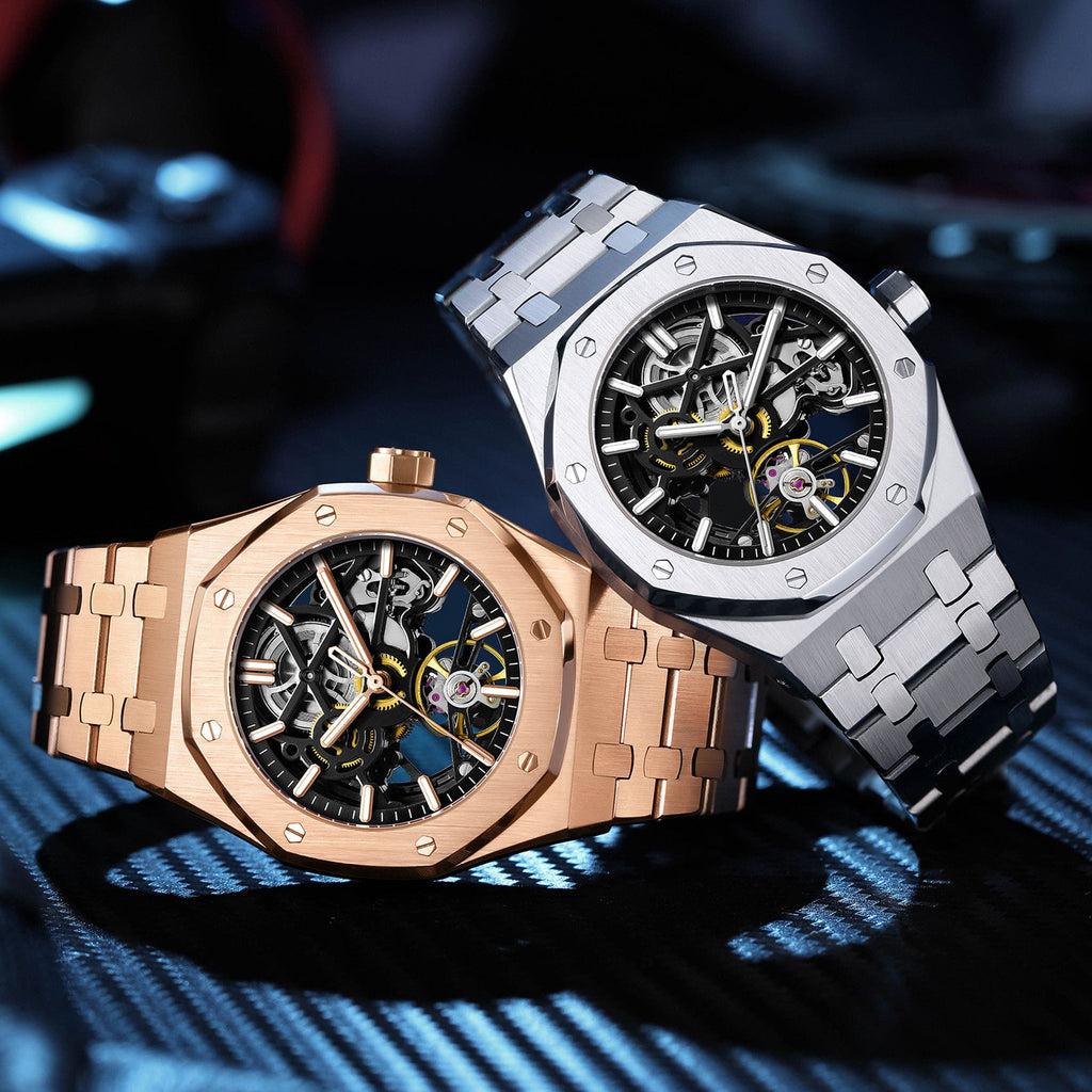 Men's Automatic Skeleton Watch | Valthera Watches
