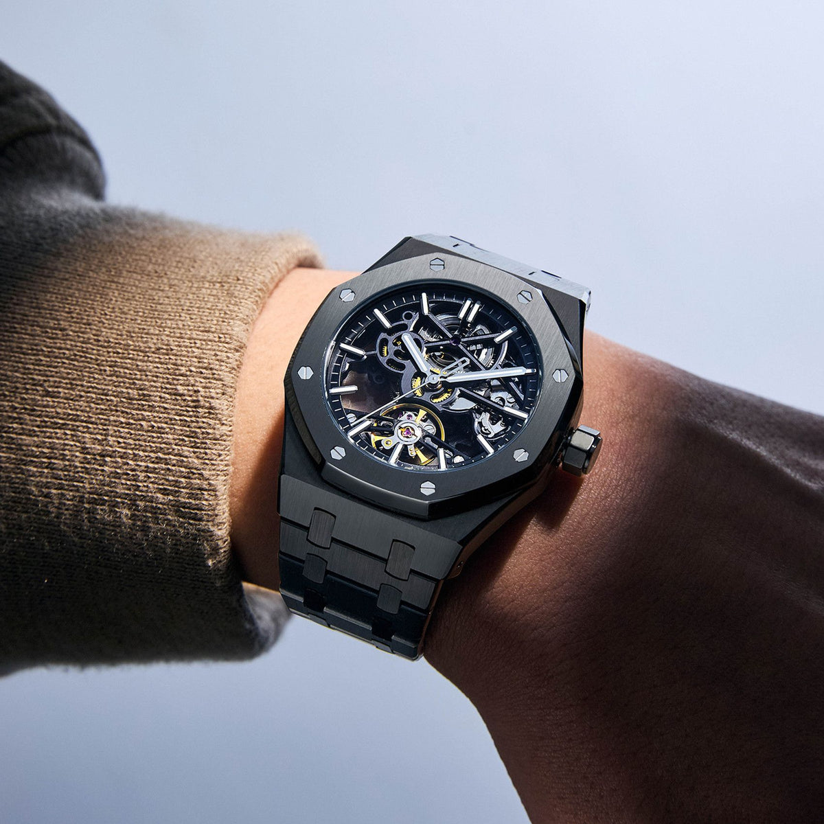Men's Automatic Skeleton Watch | Valthera Watches