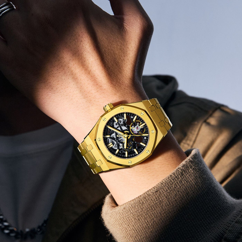 Men's Automatic Skeleton Watch | Valthera Watches