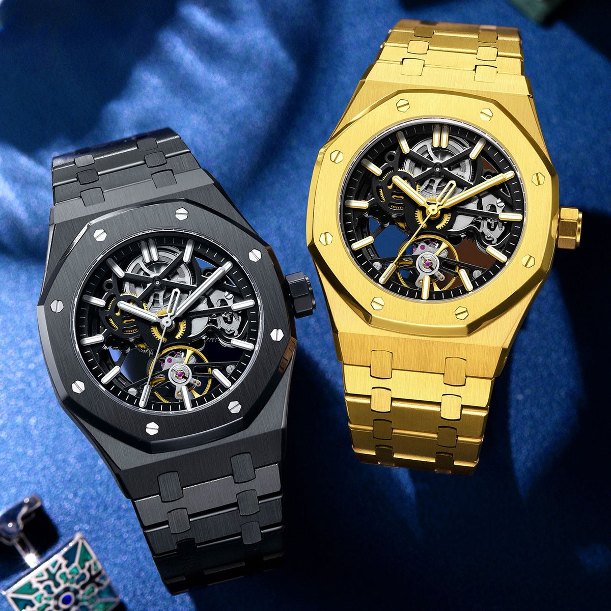 Men's Automatic Skeleton Watch | Valthera Watches