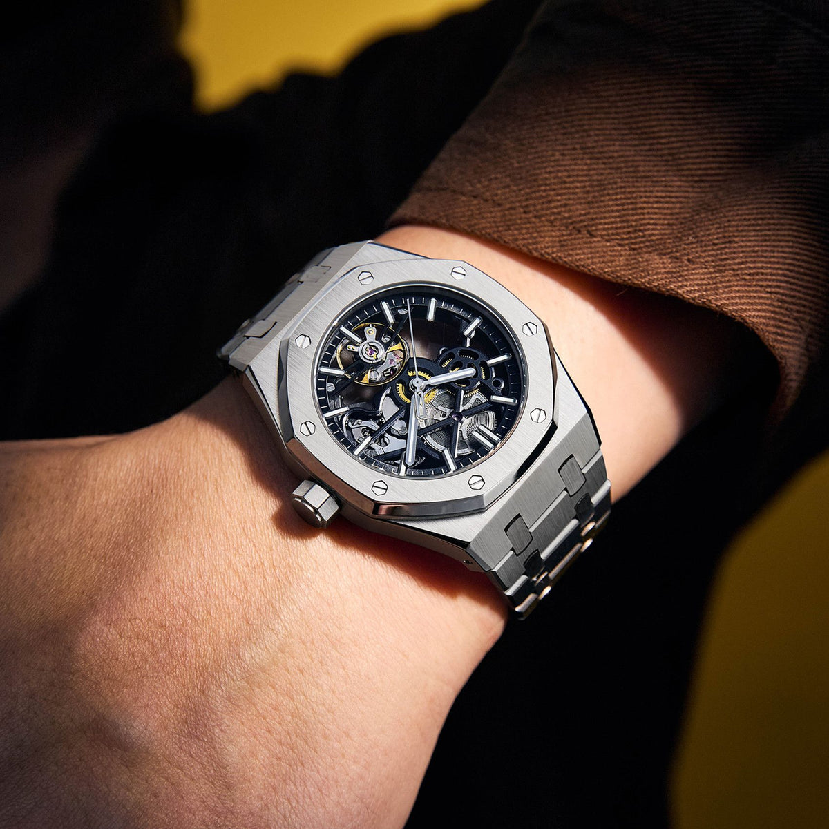 Men's Automatic Skeleton Watch | Valthera Watches