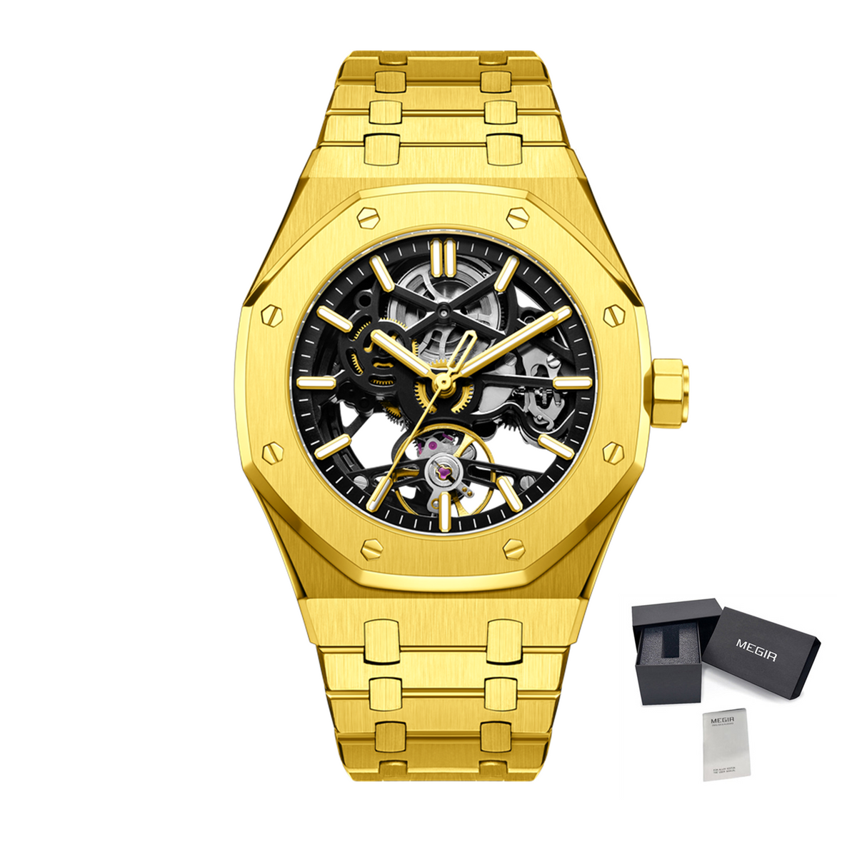 Men's Automatic Skeleton Watch | Valthera Watches