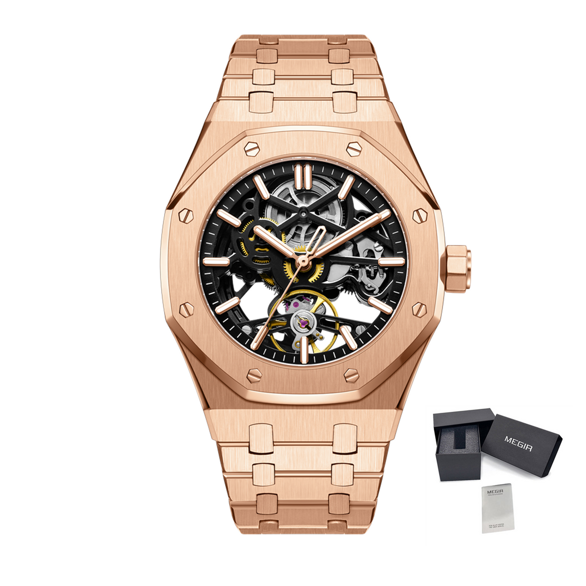 Men's Automatic Skeleton Watch | Valthera Watches