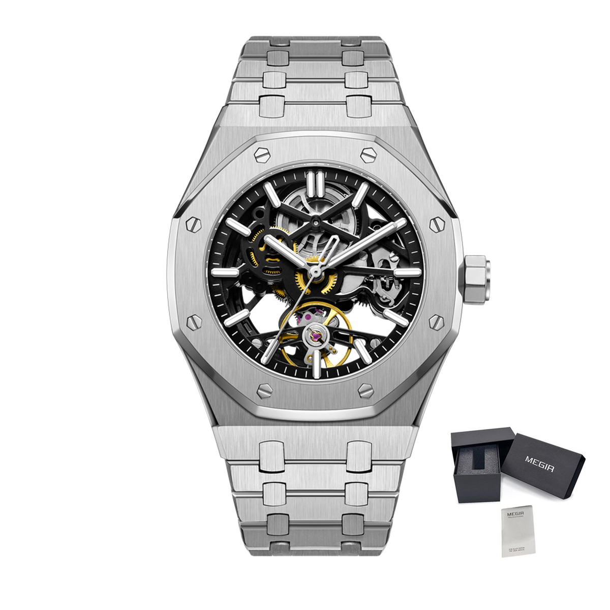 Men's Automatic Skeleton Watch | Valthera Watches